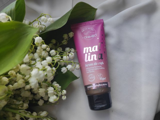 Malinowy krem do rąk