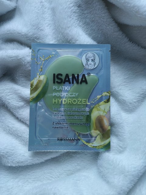 Isana Płatki hydrożelowe z kwasem hialuronowym i olejem z awokado
