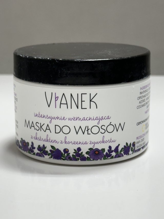 Sylveco Vianek, Maska do włosów, Seria fioletowa, Wzmacniająca