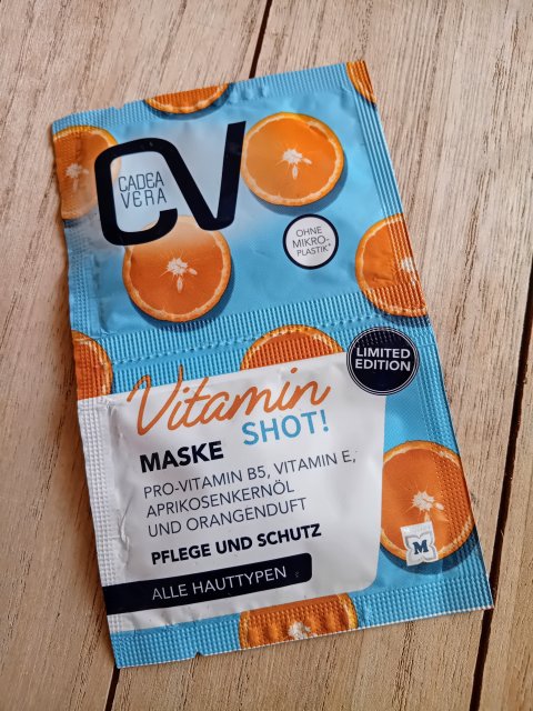 CV Maseczka do twarzy, Vitamin Shot! 