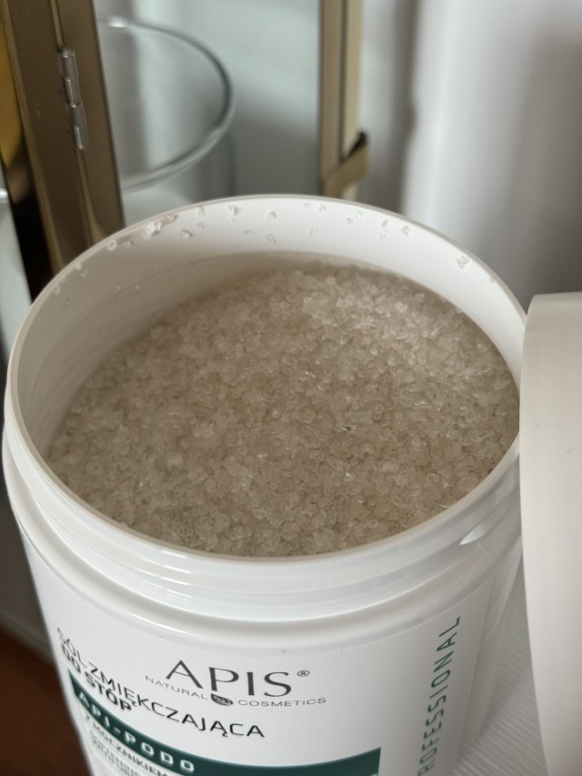 Sól do kąpieli wodnej stóp 