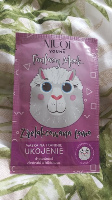 Marion NIUQI, Maseczka w płacie, Ukojenie, Zrelaksowana lama