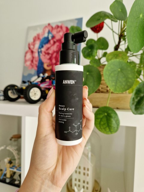 Anwen Peeling do skóry głowy, Kwasowy, Aware Scalp Care