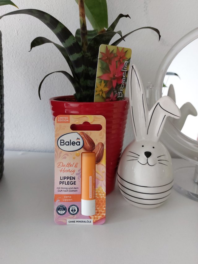Balea Pomadka ochronna do ust, Dattel & Honig