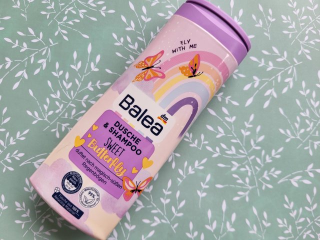 Balea Żel pod prysznic i szampon, Sweet Butterfly