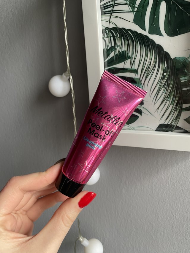 Maxbrands Marketing B.V. Maseczka do twarzy, Peel-Off, Metaliczna, Cleansing Pink