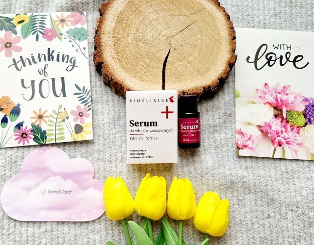 Bioélixire Serum do włosów zniszczonych z filtrem UV spf 16