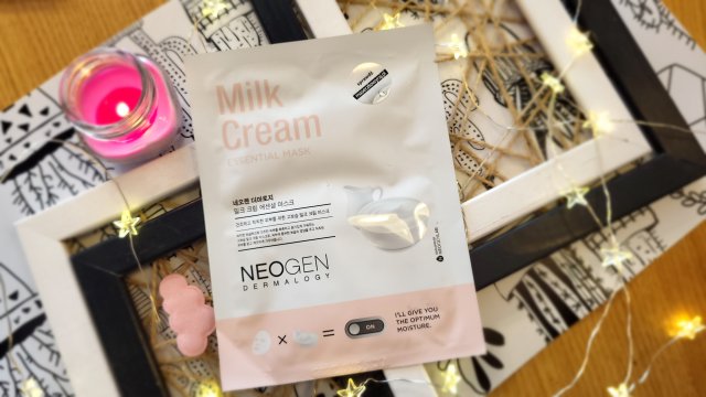 Neogen Dermalogy Maska do twarzy w płacie, Milk Cream