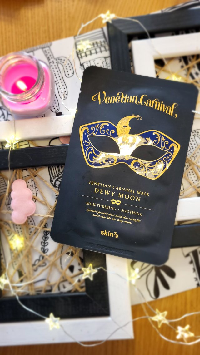SKIN 79 Maska do twarzy w płacie, Venetian Carnival, Dewy Moon