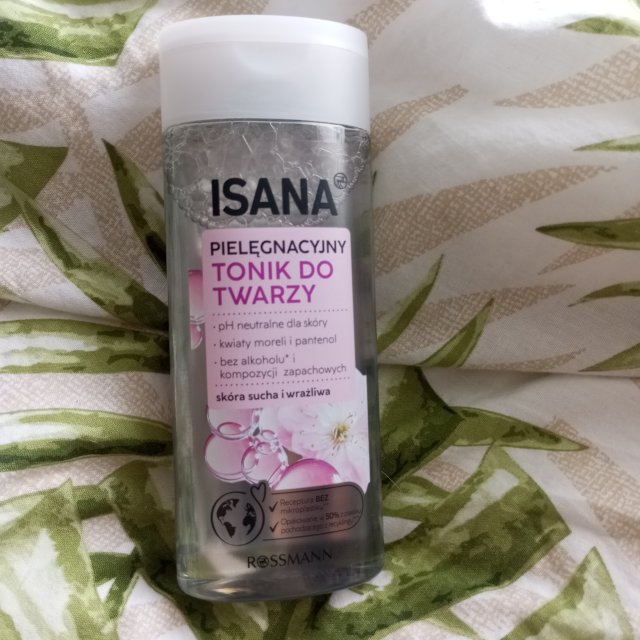 Isana Tonik do twarzy, Pielęgnacyjny, Ekstrakt z moreli i pantenol