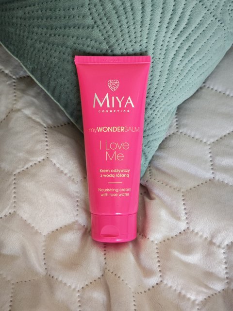 Miya Cosmetics myWONDERbalm, I love me, Krem do twarzy, Odżywczy, Olejek z róży