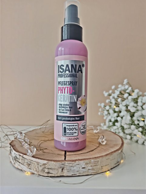 Isana Professional, Spray pielęgnacyjny do włosów, Phyto Keratin, Fitokeratyna