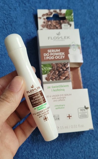 FlosLek Serum do powiek i pod oczy, Świetlik, Kofeina