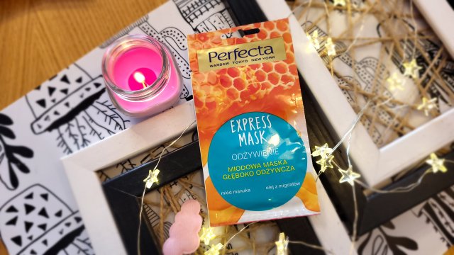 Perfecta Express Mask, Odżywienie, Miodowa maska głęboko odżywcza