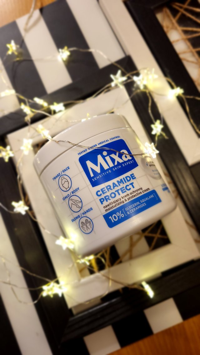 Mixa Krem do twarzy, ciała i rąk, Ceramide Protect, Nawilżający, Ochronny 