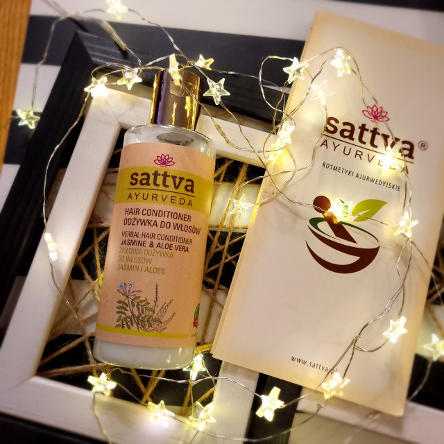 Sattva Odżywka do włosów, Jaśmin i aloes