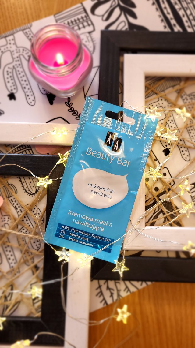 AA Beauty Bar, Maseczka do twarzy, Maksymalne nawilżenie
