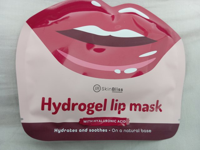 Skin bliss Hydrożelowa maseczka do ust.