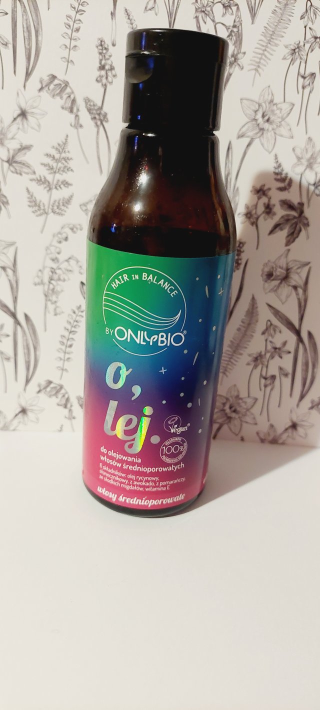 OnlyBio Hair Balance, Olej do olejowania włosów średnioporowatych