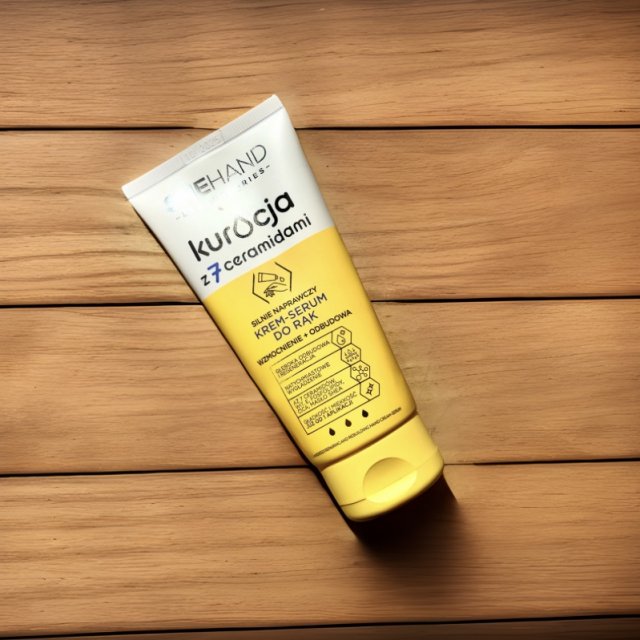 SheHand Silnie naprawczy krem-serum do rąk, kuracja z 7 ceramidami 