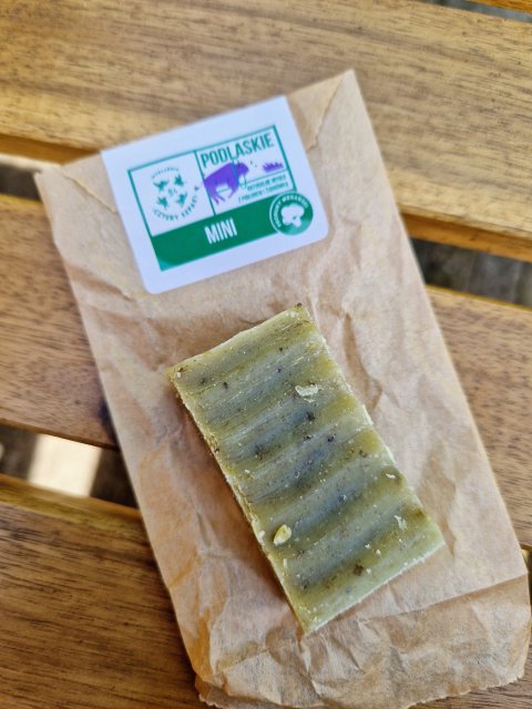 Mydlarnia Cztery Szpaki Mydło w kostce, Podlaskie, Z piołunem i żubrówką