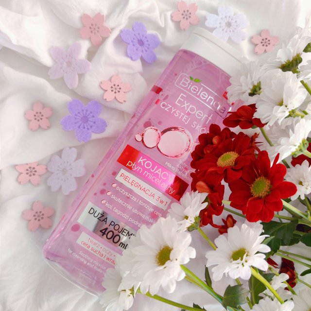 Bielenda Expert Czystej Skóry, Kojący płyn micelarny, Pielęgnacja 3w1