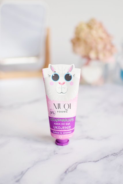 NIUQI Krem do rąk, Ukojenie, Zrelaksowana Lama