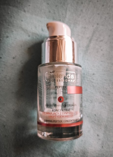Bielenda Professional, Peptide Lift, Koncentrat do twarzy, Ujędrniający, Z Syn-Coll 5% i peptydem miedzi