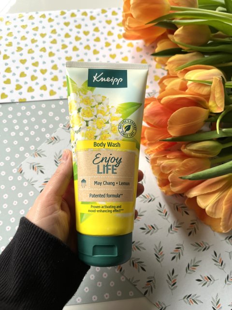 Kneipp Enjoy Life, Żel pod prysznic, May chang i cytryna