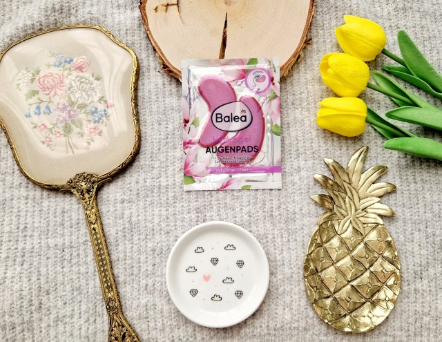 Balea Płatki pod oczy, Hydrożelowe, Augen Pads, Mit Hyaluron, Magnolien Ekstrakt, Vitamin E