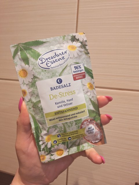 Dresdner Essenz Sól do kąpieli, De-Stress