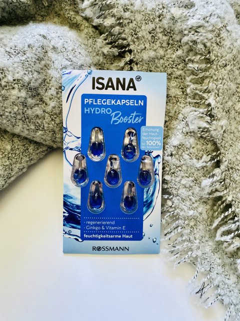 Isana Hydro booster, Kapsułki pielęgnacyjne, Nawilżające