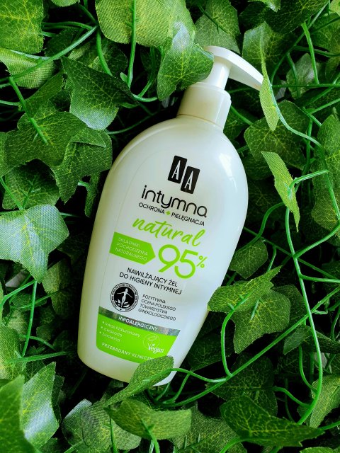 AA Intymna Nawilżający żel do higieny intymnej 95% Natural