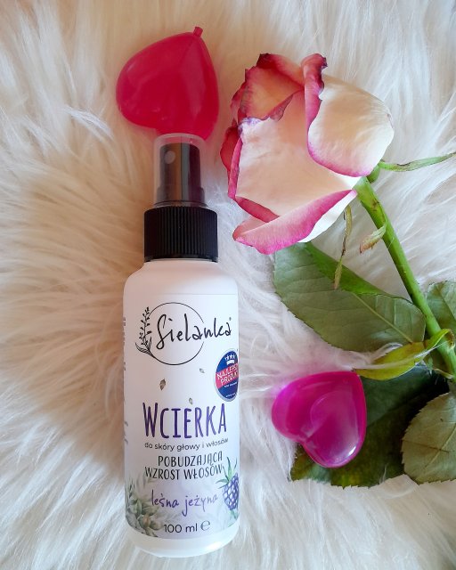 Sielanka Wcierka do skóry głowy i włosów, Pobudzająca wzrost włosów, Leśna jeżyna