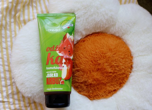 OnlyBio Hair in Balance, odżywka humektantowa , jabłko-arbuz Tymabark