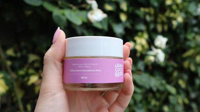 LCR Laura Coco Reiss Krem do twarzy, Regenerujący, Retinol, Malina