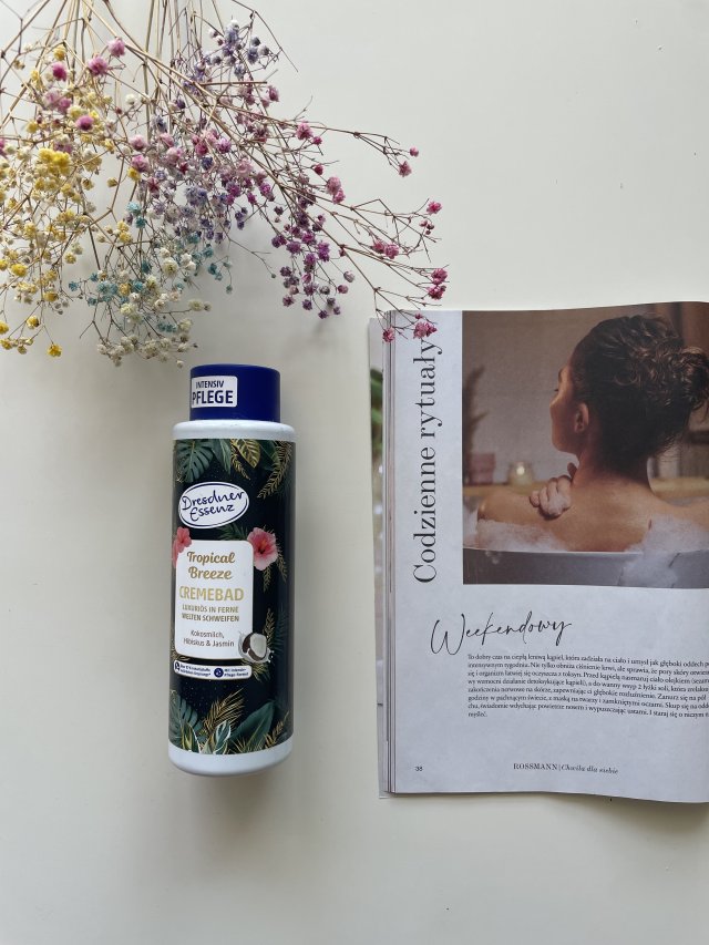 Dresdner Essenz Płyn do kąpieli, Tropical Breeze, Kokosmilch, Hibiskus & Jasmin