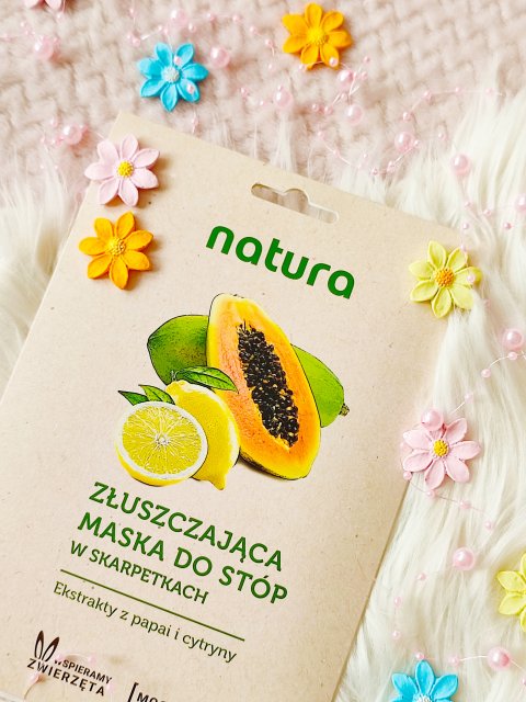 Złuszczająca maska do stóp 