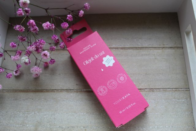 Your KAYA Olejek do ust, Z efektem Glow, Raspberry Glow