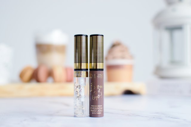 Eveline Brow&Go, Mascara do brwi z zagęszczającymi włókienkami, 01 Light