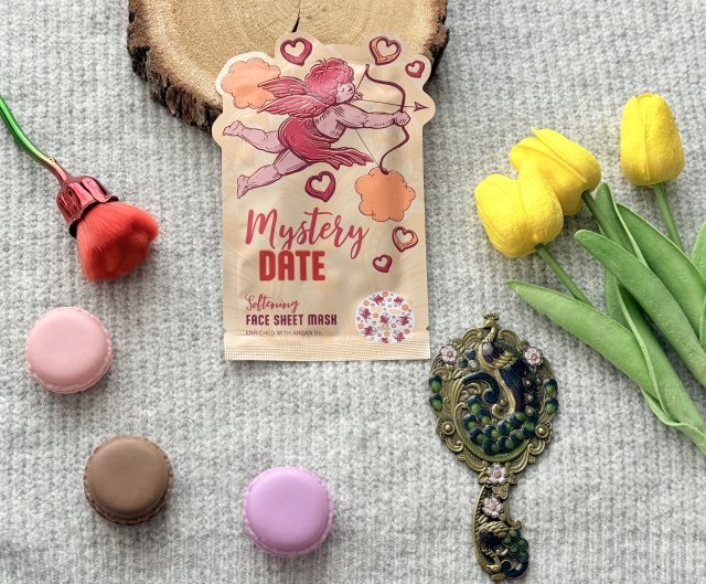 Maxbrands Marketing B.V. Face Sheet Mask, Maseczka do twarzy w płacie, Mystery Date