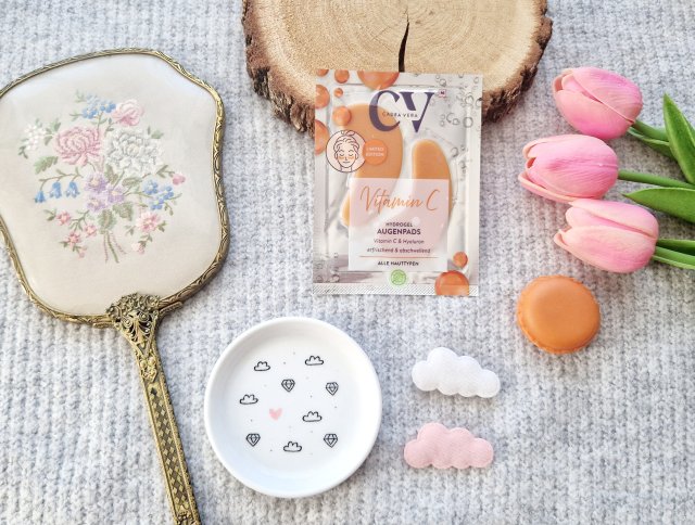 CV CadeaVera Hydrożelowe płatki pod oczy, Vitamin C Energy, Witamina C, pantenol i kwas hialuronowy 