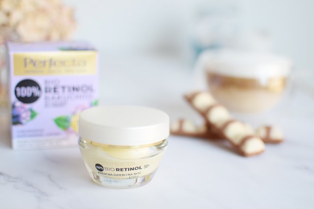 Perfecta BIO Retinol Bakuchiol, Krem do twarzy, Przeciwzmarszczkowy, Na dzień i na noc, 50+