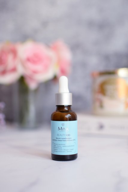 Miya Cosmetics Beauty lab, Serum do twarzy, Nawilżające, Potrójny kwas hialuronowy [2%]