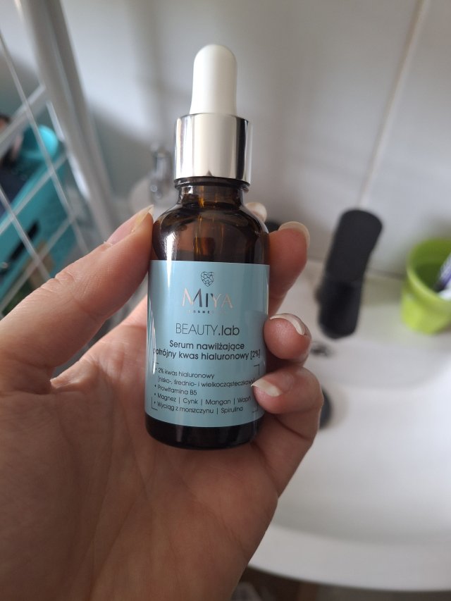 Miya Cosmetics Beauty lab, Serum do twarzy, Nawilżające, Potrójny kwas hialuronowy [2%]