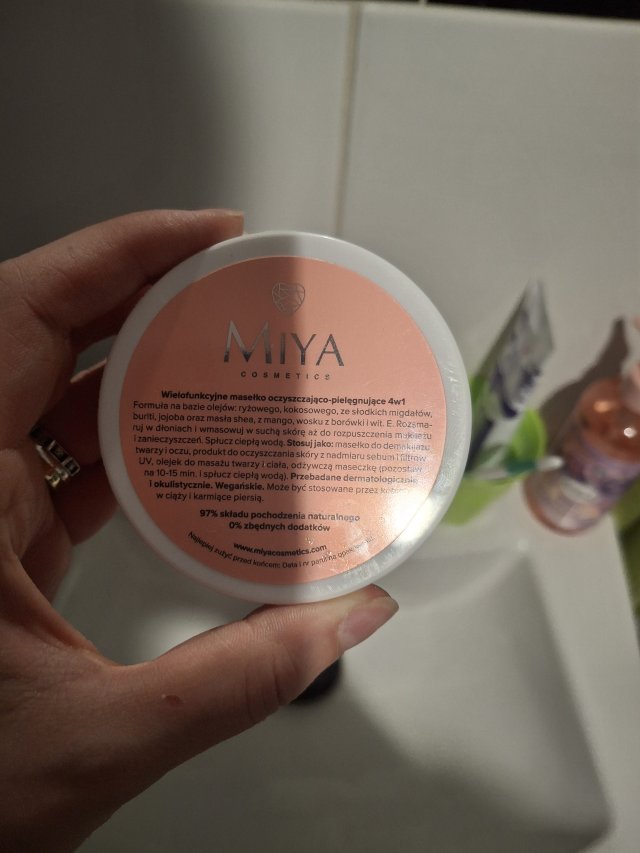 Miya Cosmetics Masełko do twarzy, Wielofunkcyjne, Oczyszczająco-pielęgnujące 4w1