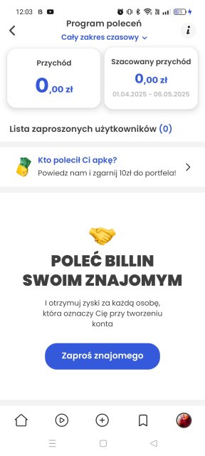 Billin - nowa apka do recenzji i zarabiania 