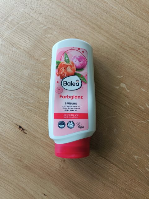 Balea Odżywka do włosów, Farbglanz, Pfingstrosen-Duft