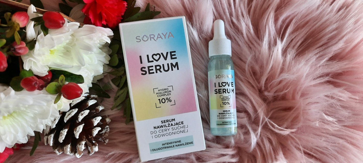 Soraya I Love Serum, Serum do twarzy, Nawilżające, Do cery suchej i odwodnionej, Intensywne i długotrwałe nawilżenie