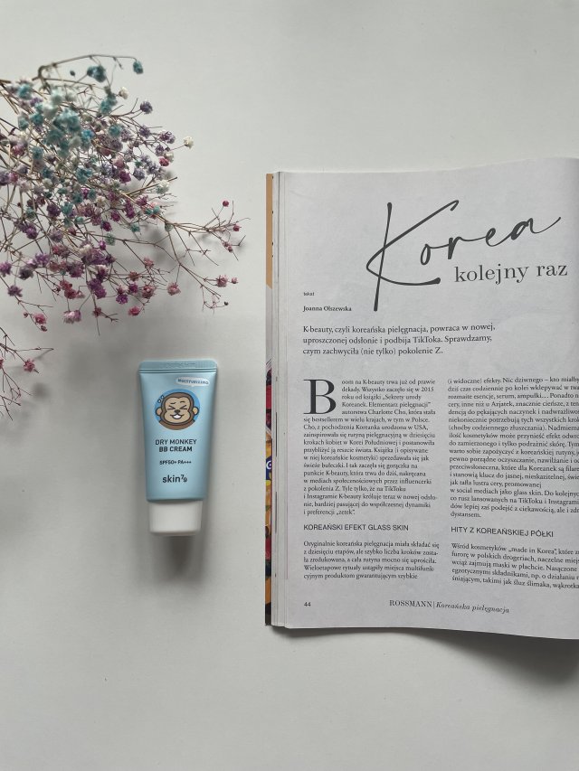 SKIN 79 Krem BB, Dry Monkey, Animal BB Cream Moist SPF 50+ PA+++, Rosy Beige